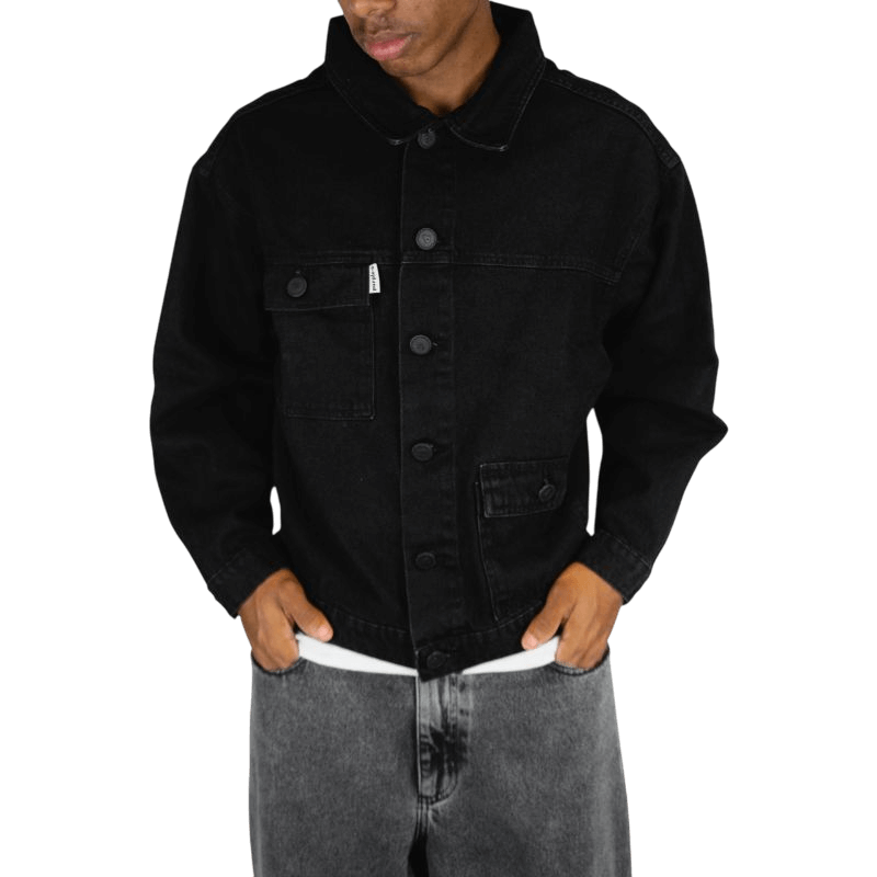 2050 Denim Jacket preta - Image 4