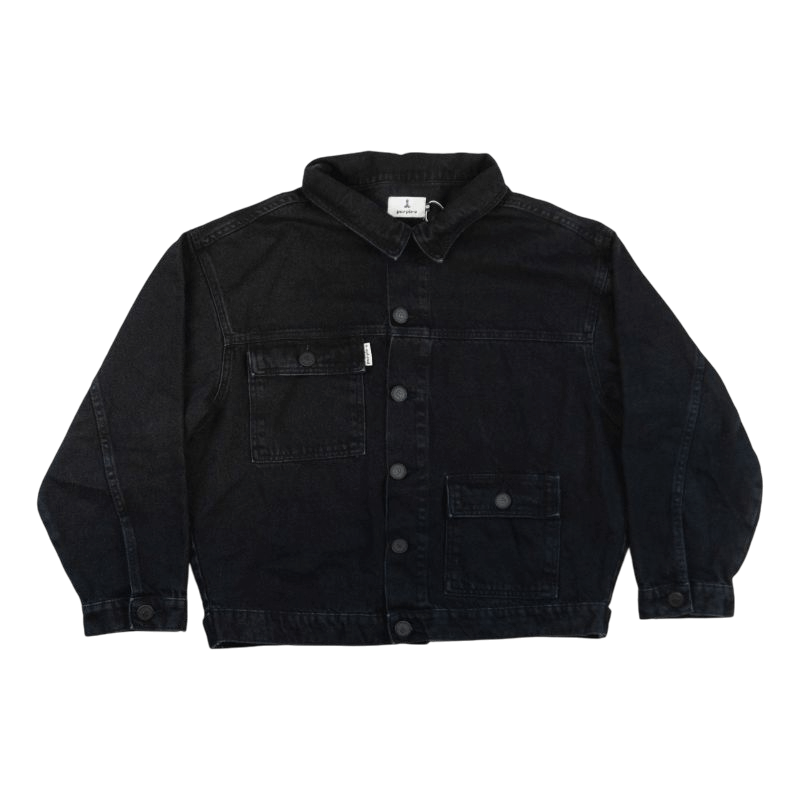 2050 Denim Jacket preta