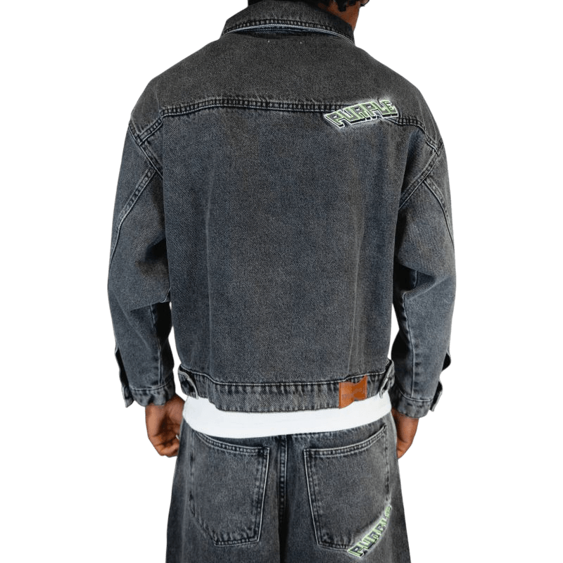 2050 Denim Jacket cinza - Image 4