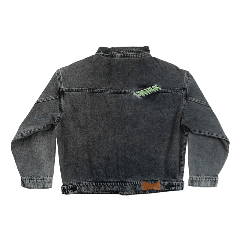2050 Denim Jacket cinza - Image 2