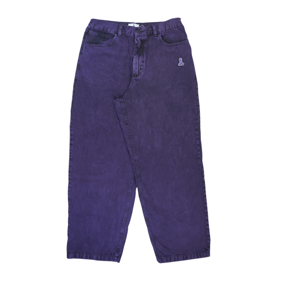 Calça baggy roxa