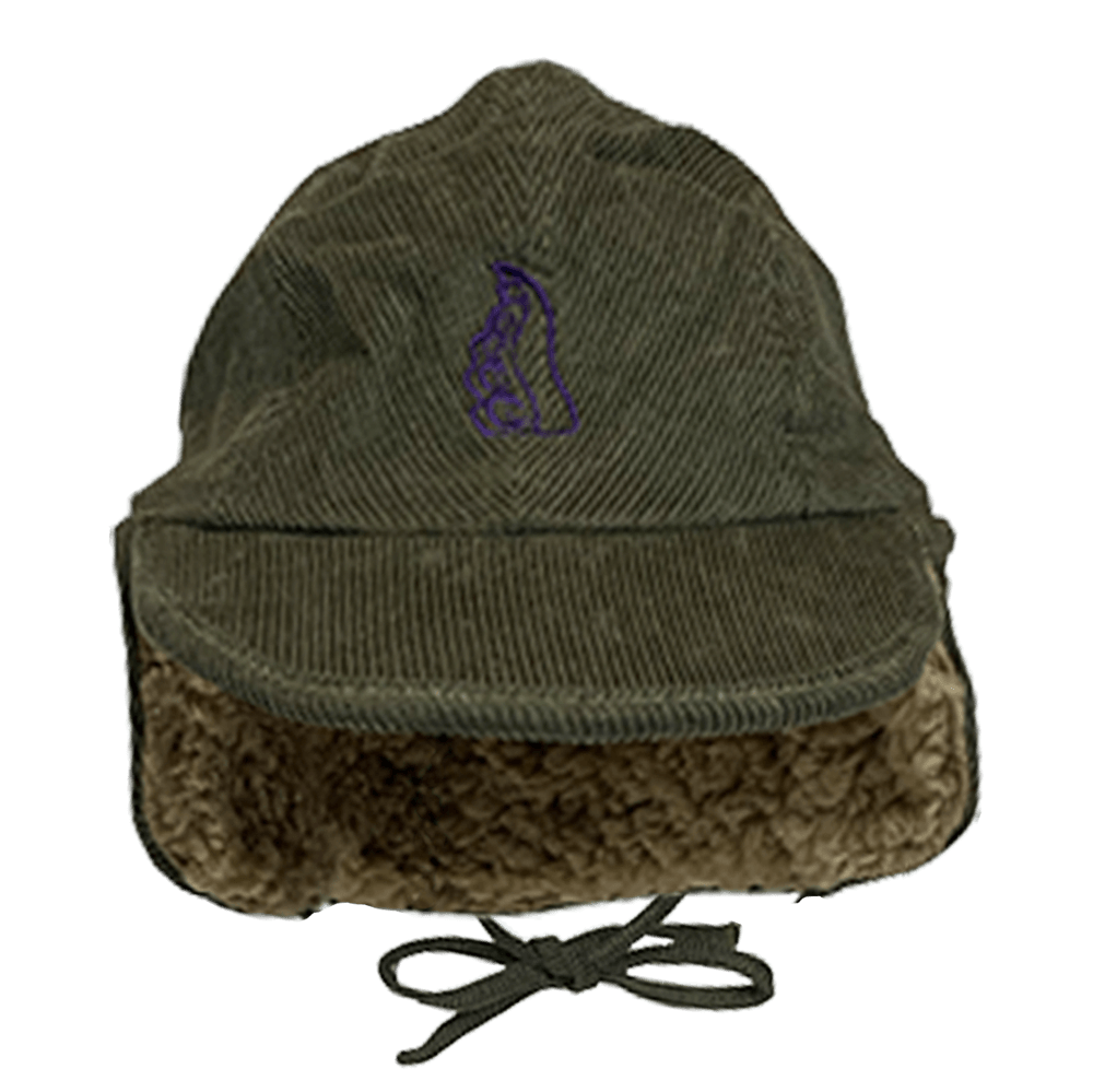 Corduroy Trapper Cap - Image 2
