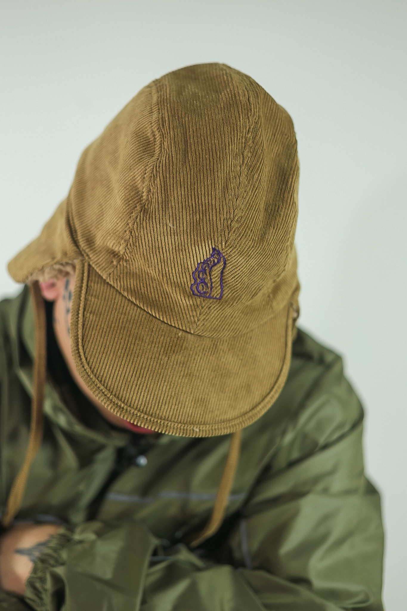 Corduroy Trapper Cap - Image 6