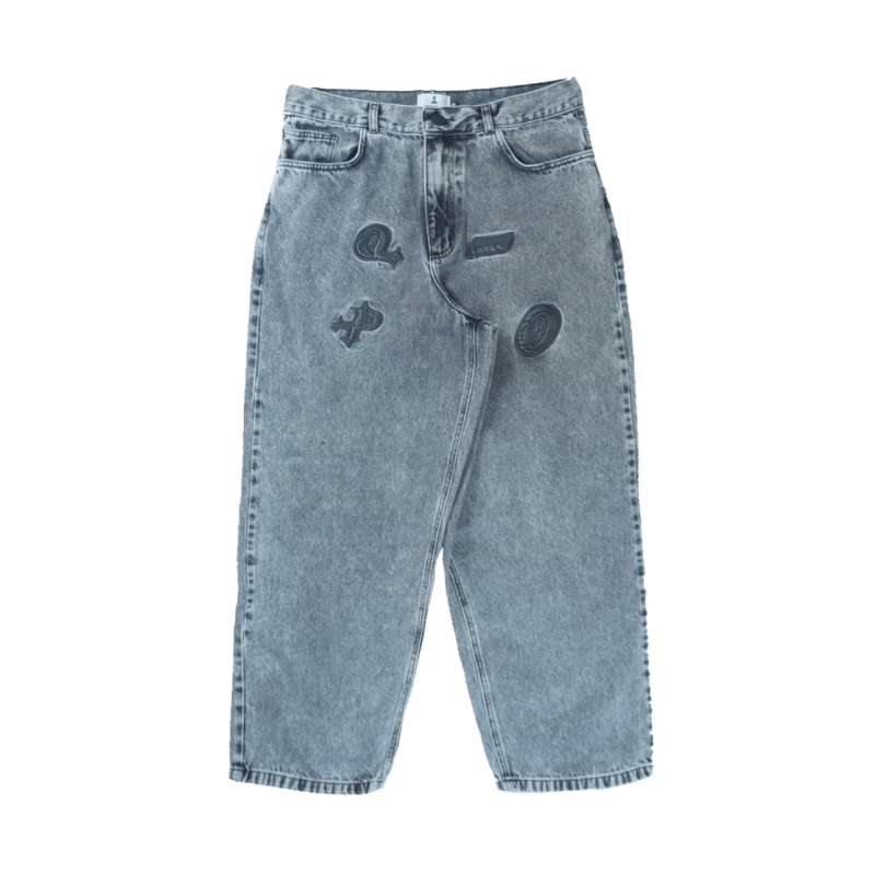Calça Baggy 2 waist grey