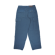 Calça desenvolvida extremamente resistente, sarja 12oz em modelagem baggy com bolsos com botão e zipper YKK - Purple-O