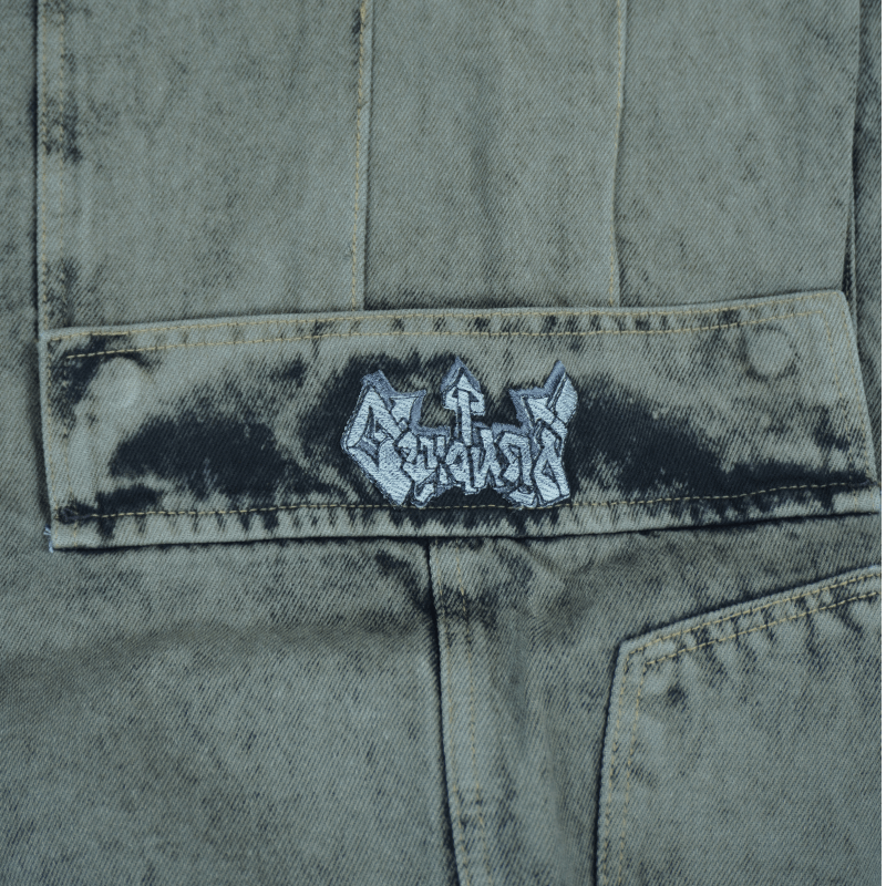 Cargo Jhorts Baggy Green - Image 4