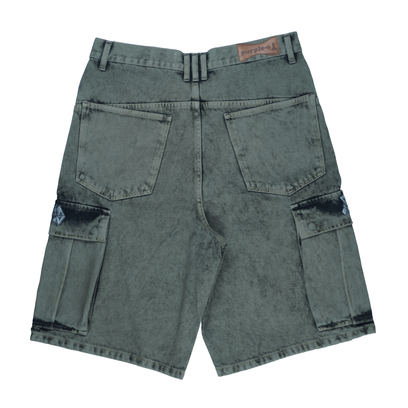 Cargo Jhorts Baggy Green - Image 2