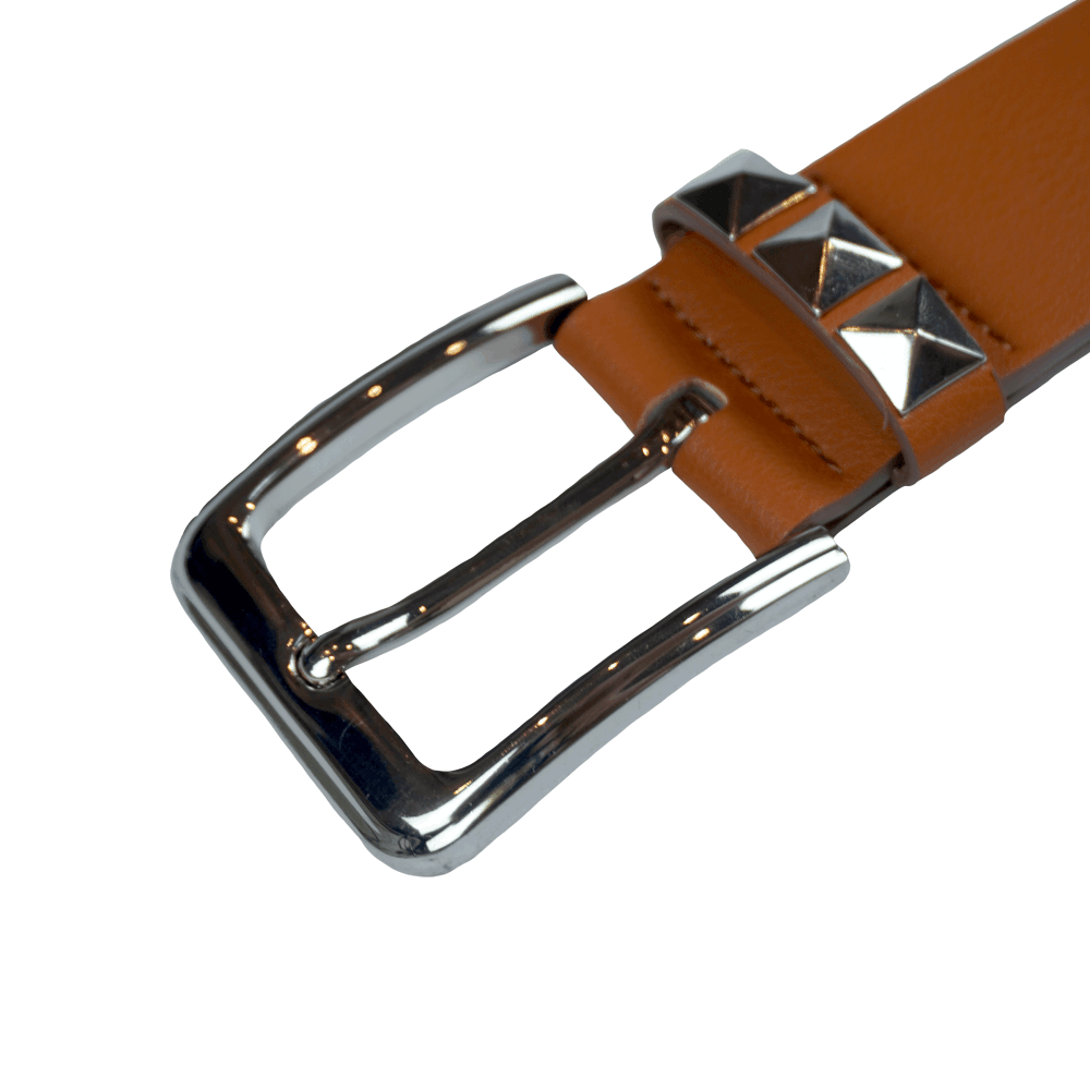 Ligh brown belts spikes - Image 5